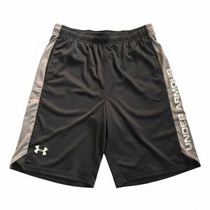 Under Armour Men's Athletic Shorts in Black and Gray